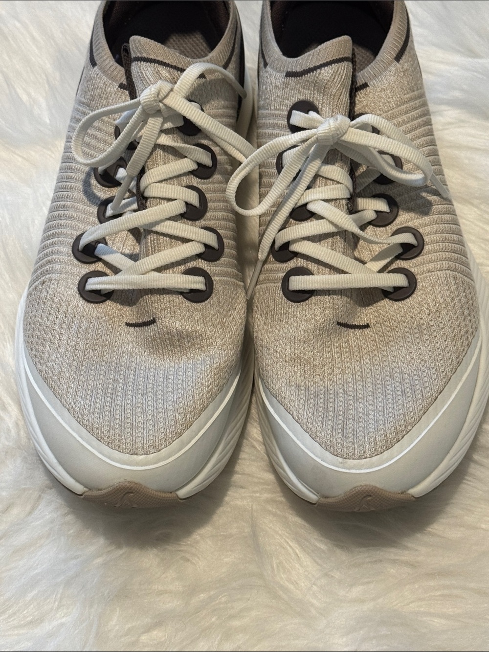 allbirds Women’s Tree Glider Sneakers Beige/Brown size 10 - Picture 5 of 9
